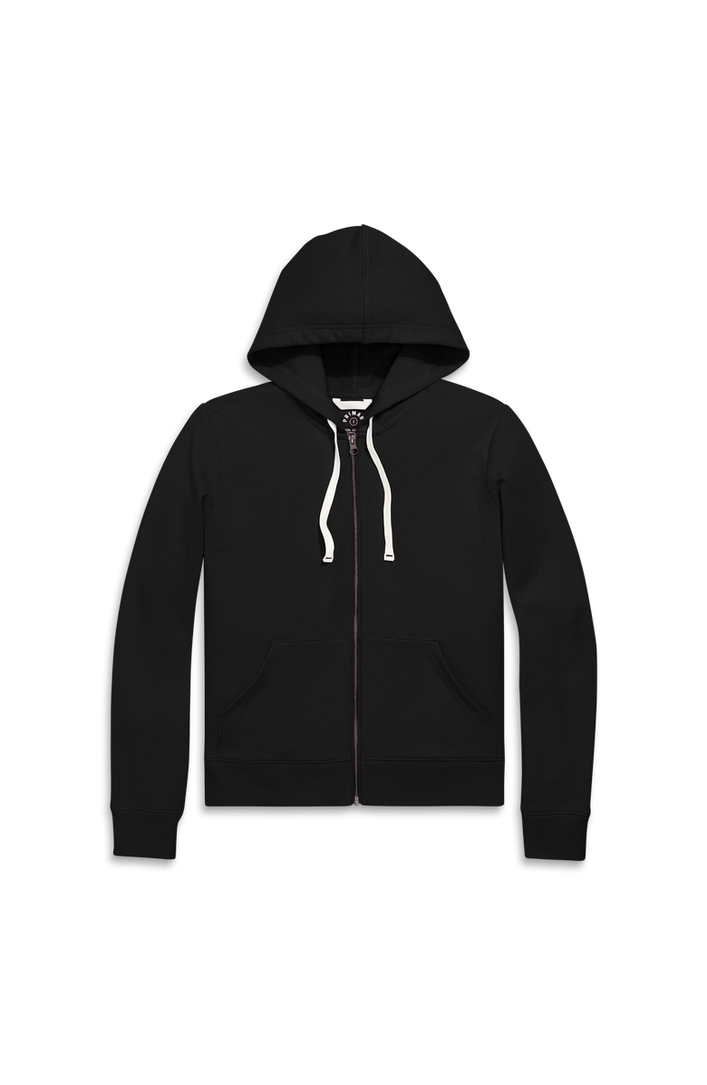 Primary Adult 24/7 Zip Hoodie, Main, color, Black