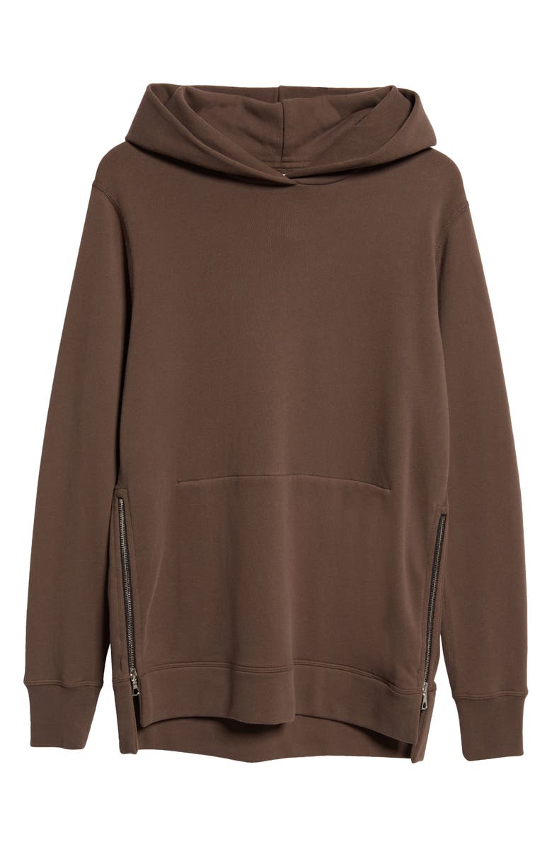 John Elliott Villain Slim Fit Fleece Hoodie, Alternate, color, 