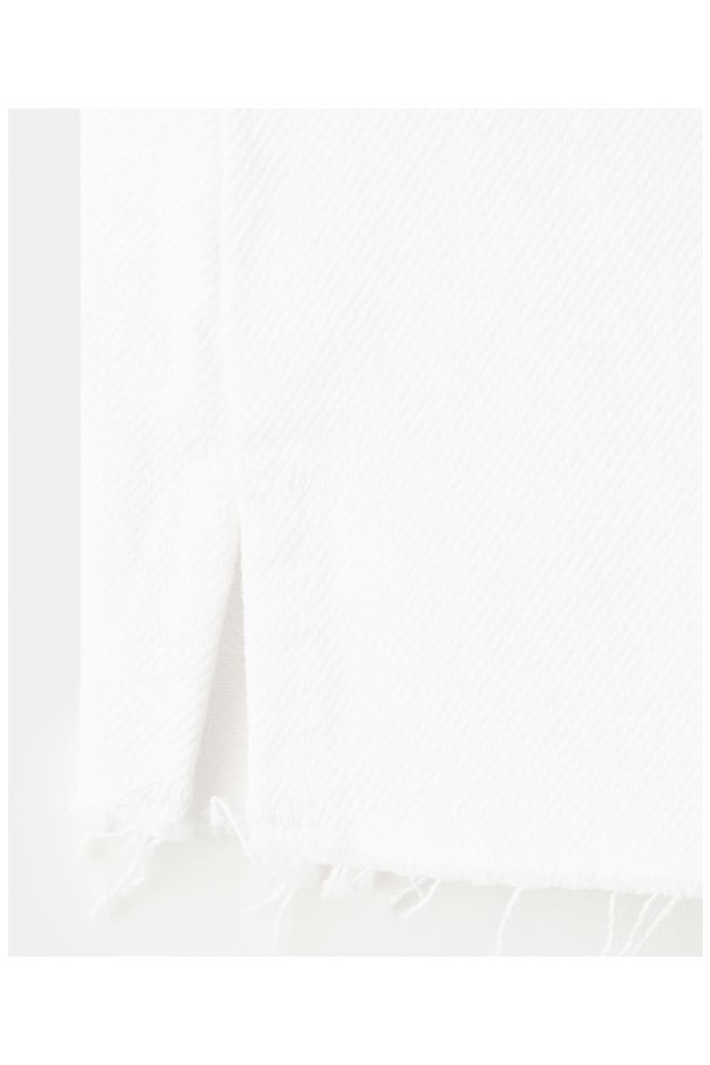 Cutoff Denim Shorts, Alternate, color, WHITE
