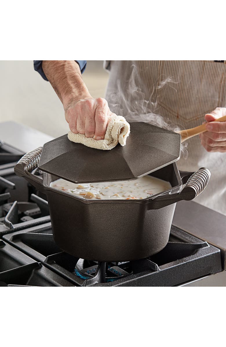 FINEX 5-Quart Cast Iron Dutch Oven, Alternate, color, 