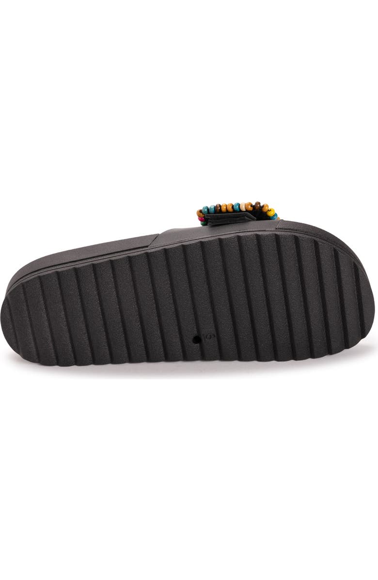 MUK LUKS Women's Grand Colette Sandal, Alternate, color, Black