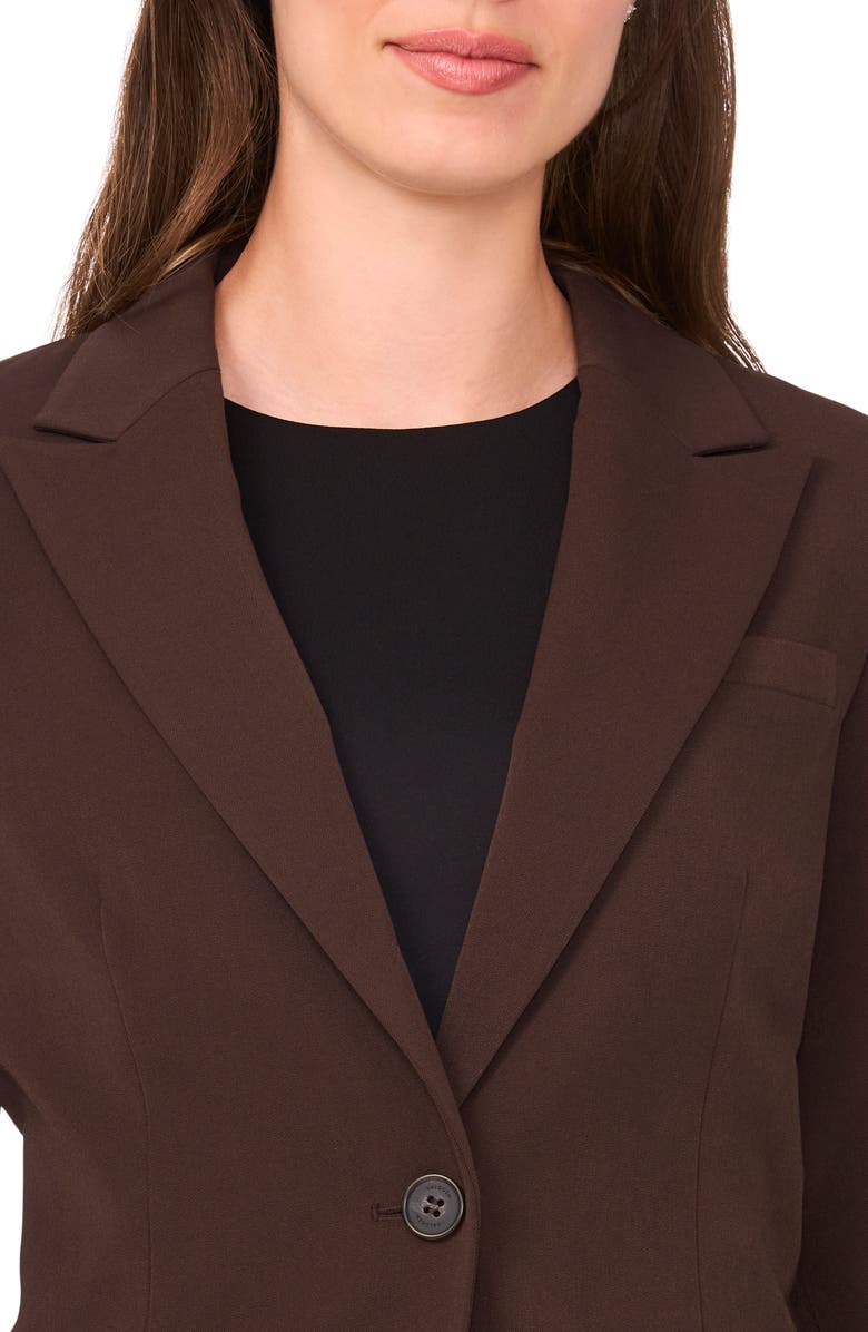 Halogen<sup>®</sup> Clean One-Button Blazer, Alternate, color, Delicioso