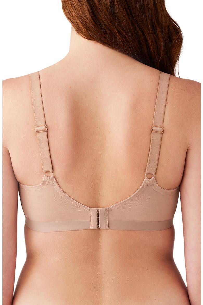 Shape Revelation® Shallow Top T-Shirt Bra, Alternate, color, PRALINE
