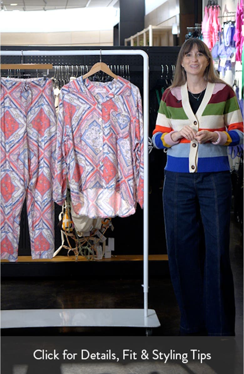 Marine Cosy Print Pajamas, sales video thumbnail