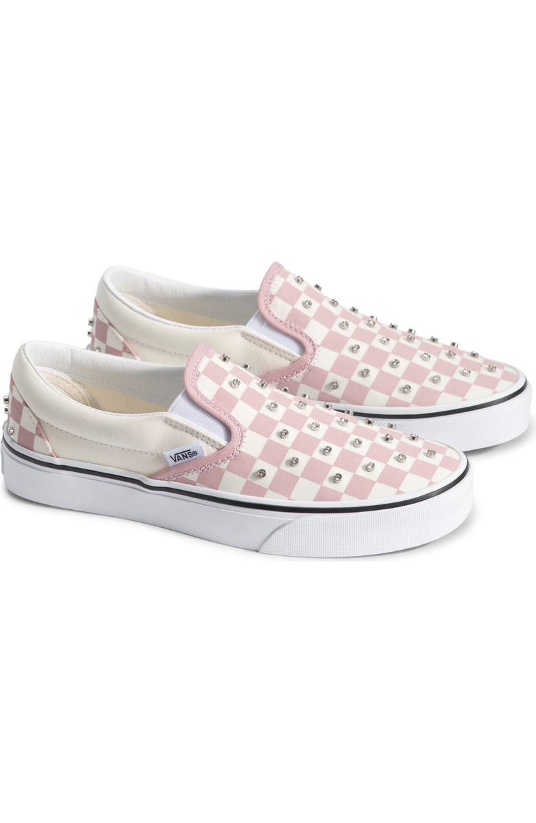 Vans Classic Slip-On Sneaker, Main, color, Rhinestone Misty Mauve
