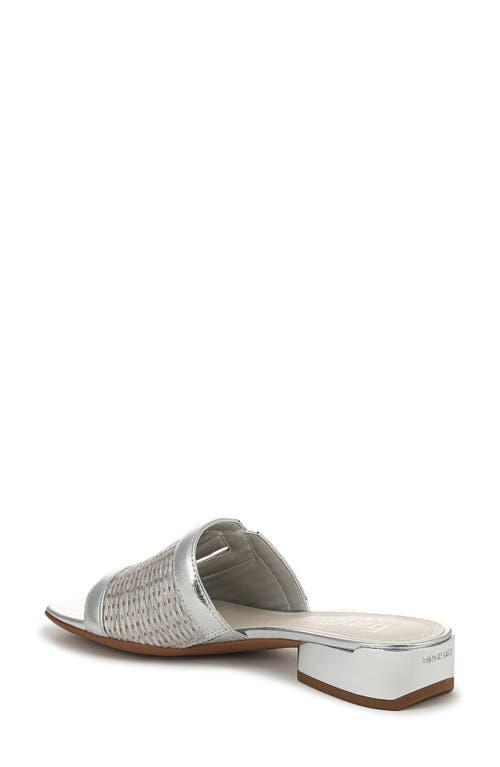 Franco Sarto Margot Slide Sandal In Silver Grey