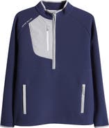 Peter Millar Galeforce Water Resistant Half Zip Jacket