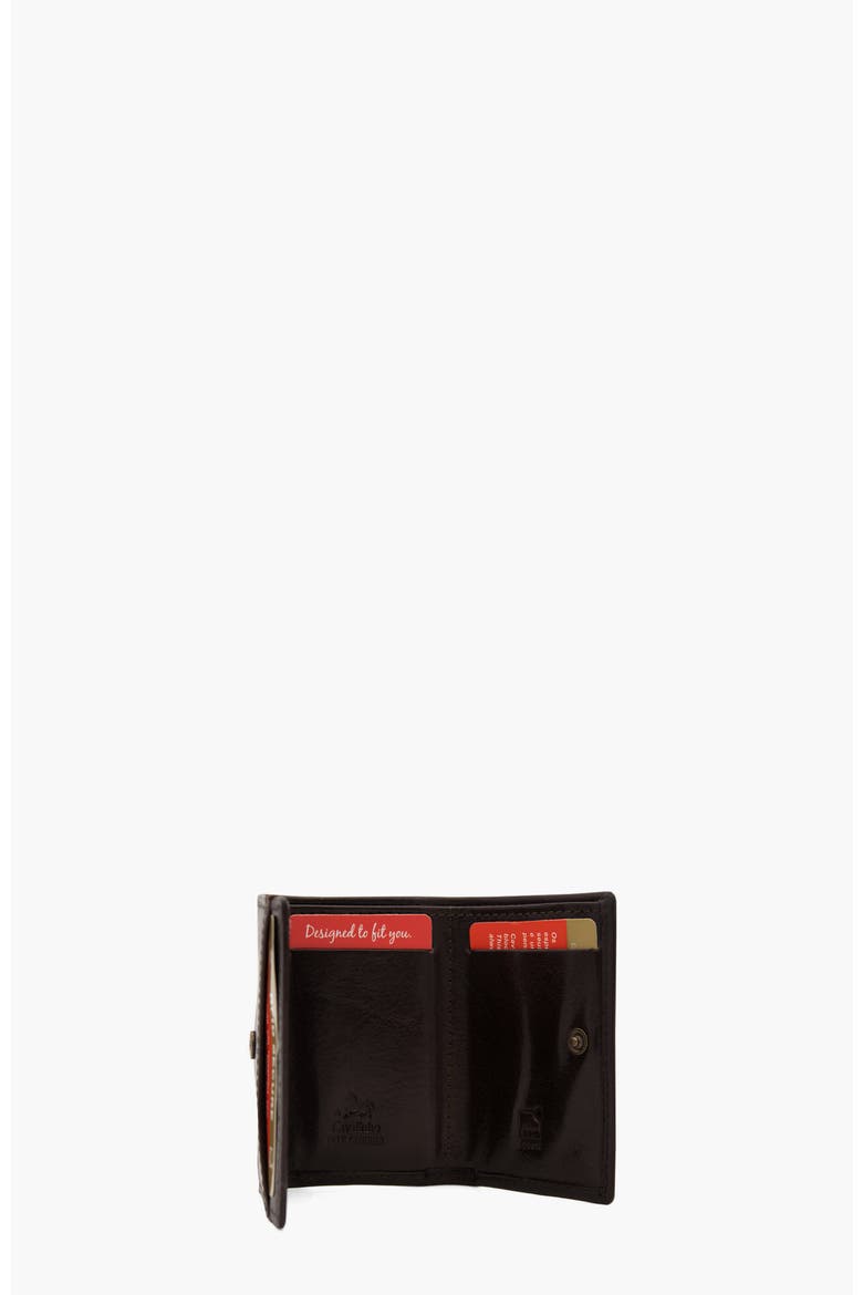 Gentleman Compact Trifold Leather Wallet 539, Alternate, color, Brown