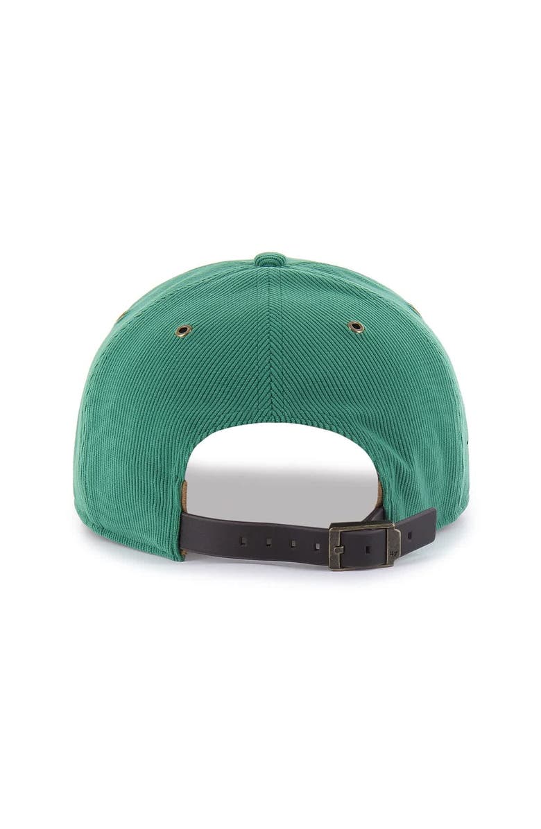 '47 Men's '47 Kelly Green Boston Celtics Golden Age Relaxed Corduroy Hitch Adjustable Hat, Alternate, color, 