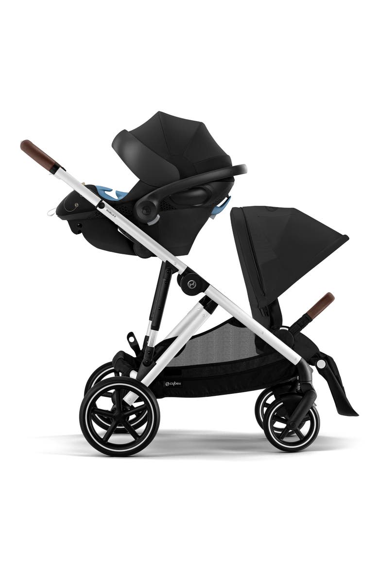 Gazelle S & Aton G Stroller & Car Seat Travel System, Main, color, MOON BLACK