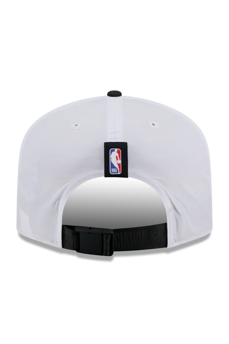 Men's New Era White/Black Chicago Bulls 2025 NBA Draft On-Stage Nylon 19TWENTY Adjustable Hat, Alternate, color, White