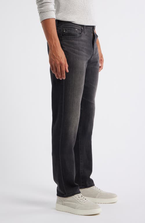 Ag Graduate Slim Straight Leg Jeans In Black