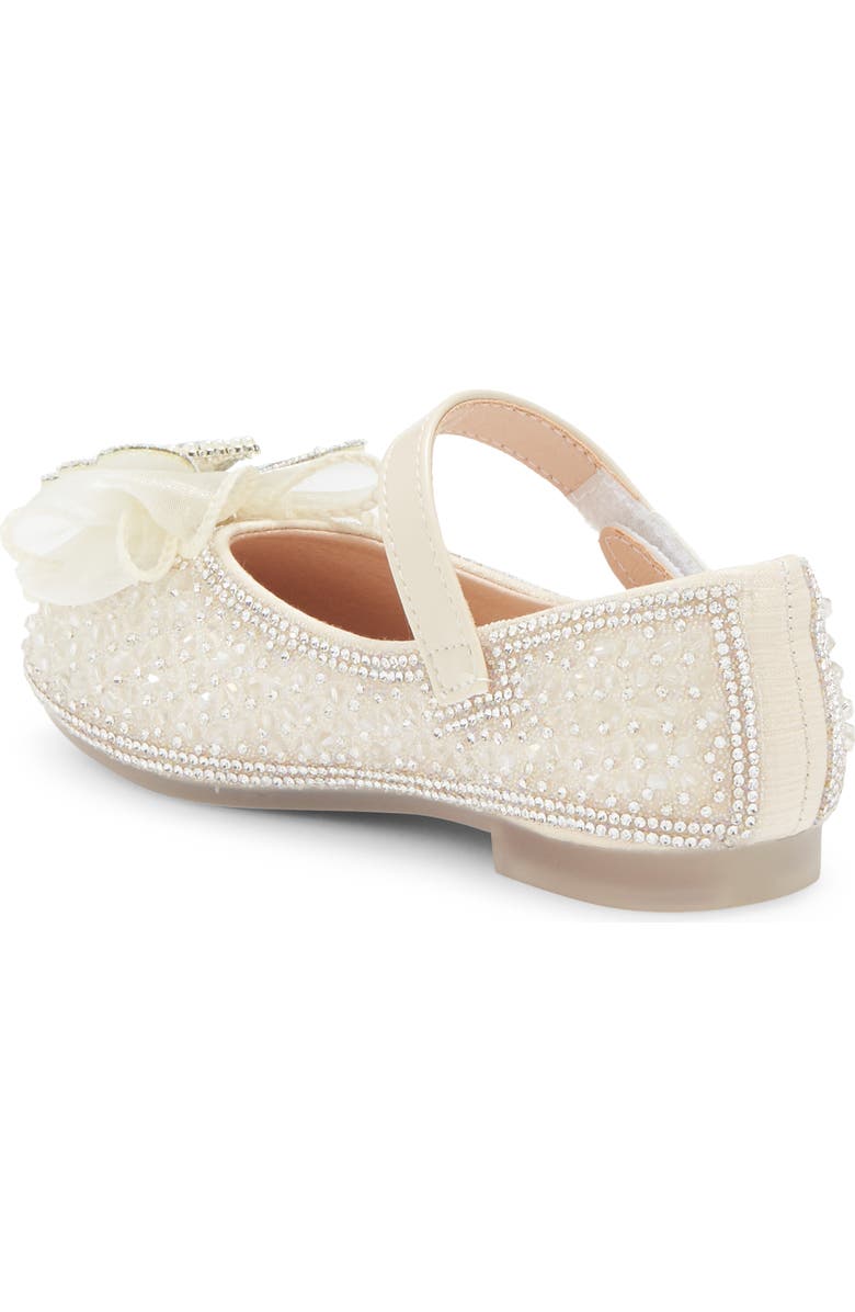 Doe A Dear Kids' Imitation Pearl & Rhinestone Embellished Flat, Alternate, color,