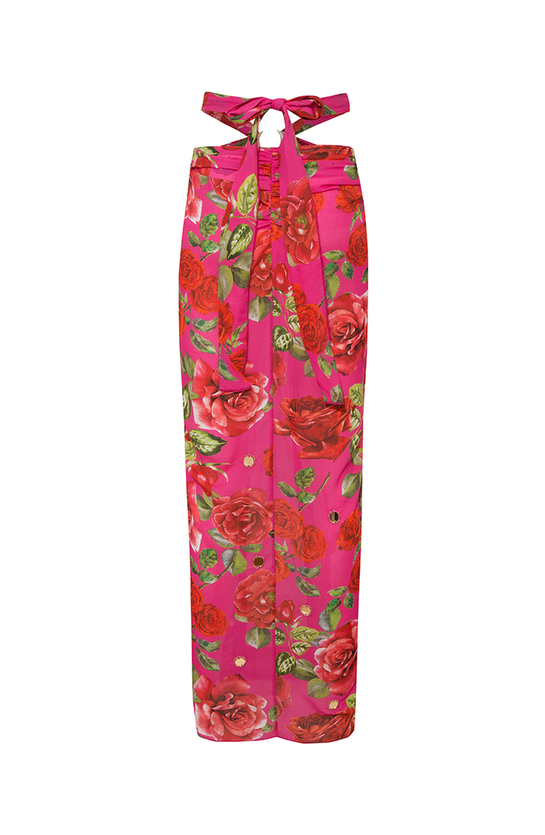 Luna B Vixen Skirt, Alternate, color, Printed Fuchsia