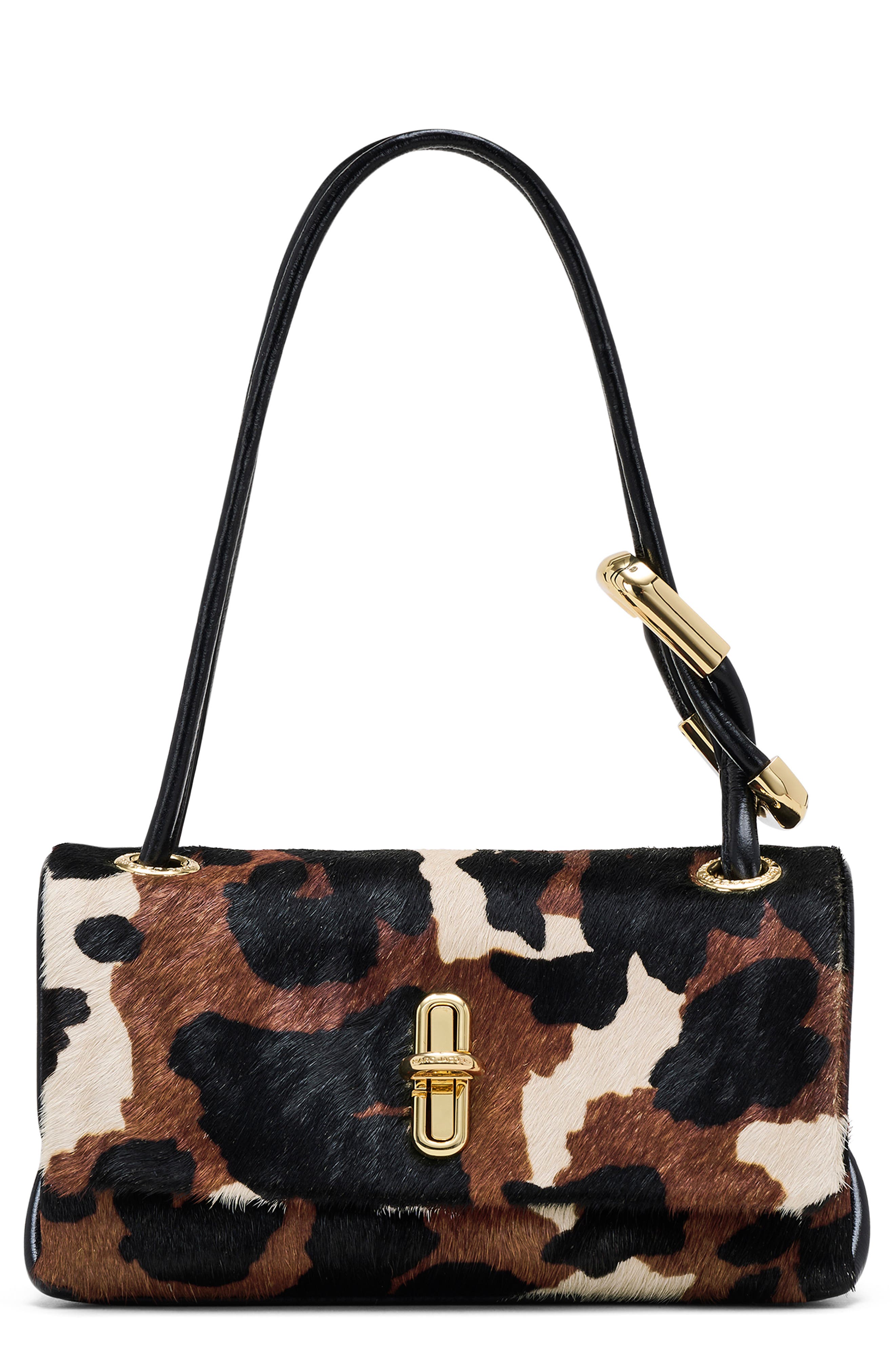 Marc Jacobs The Mini Dual Genuine Calf Hair Handbag, Main, color, 