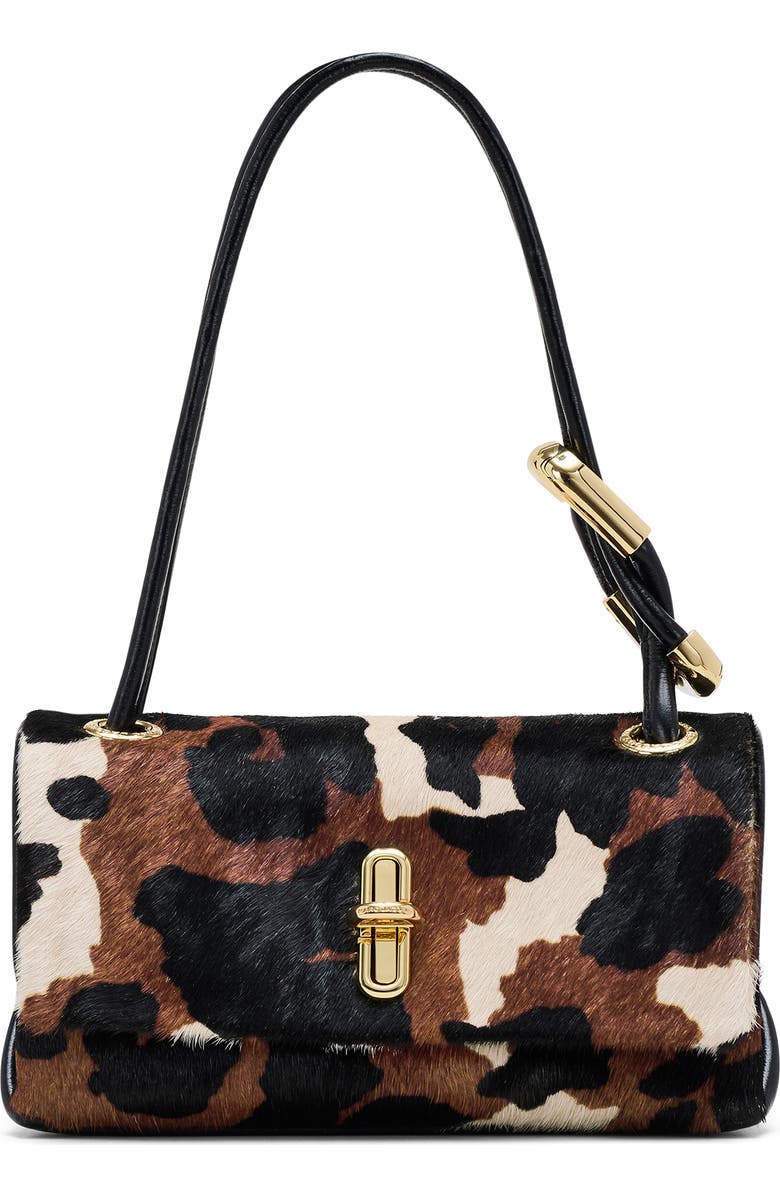 Marc Jacobs The Mini Dual Genuine Calf Hair Handbag, Main, color, Mocha Multi