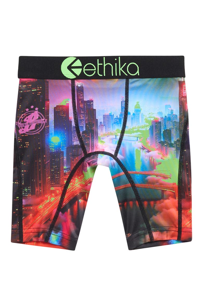 Kids' Neon City Boxer Briefs, Main, color, ASSORTED