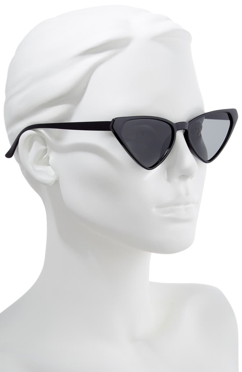 Leith 54mm Angular Cat Eye Sunglasses, Alternate, color, 