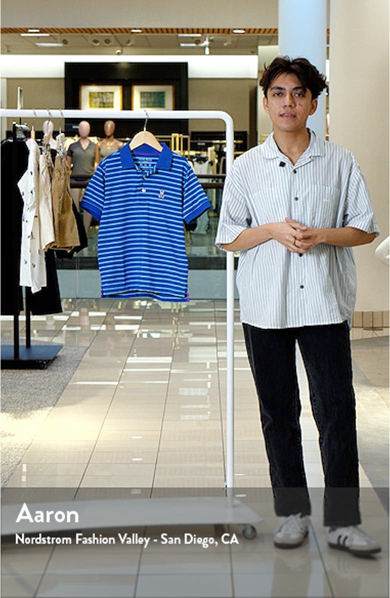 Kids' Willis Sport Stripe Polo, sales video thumbnail