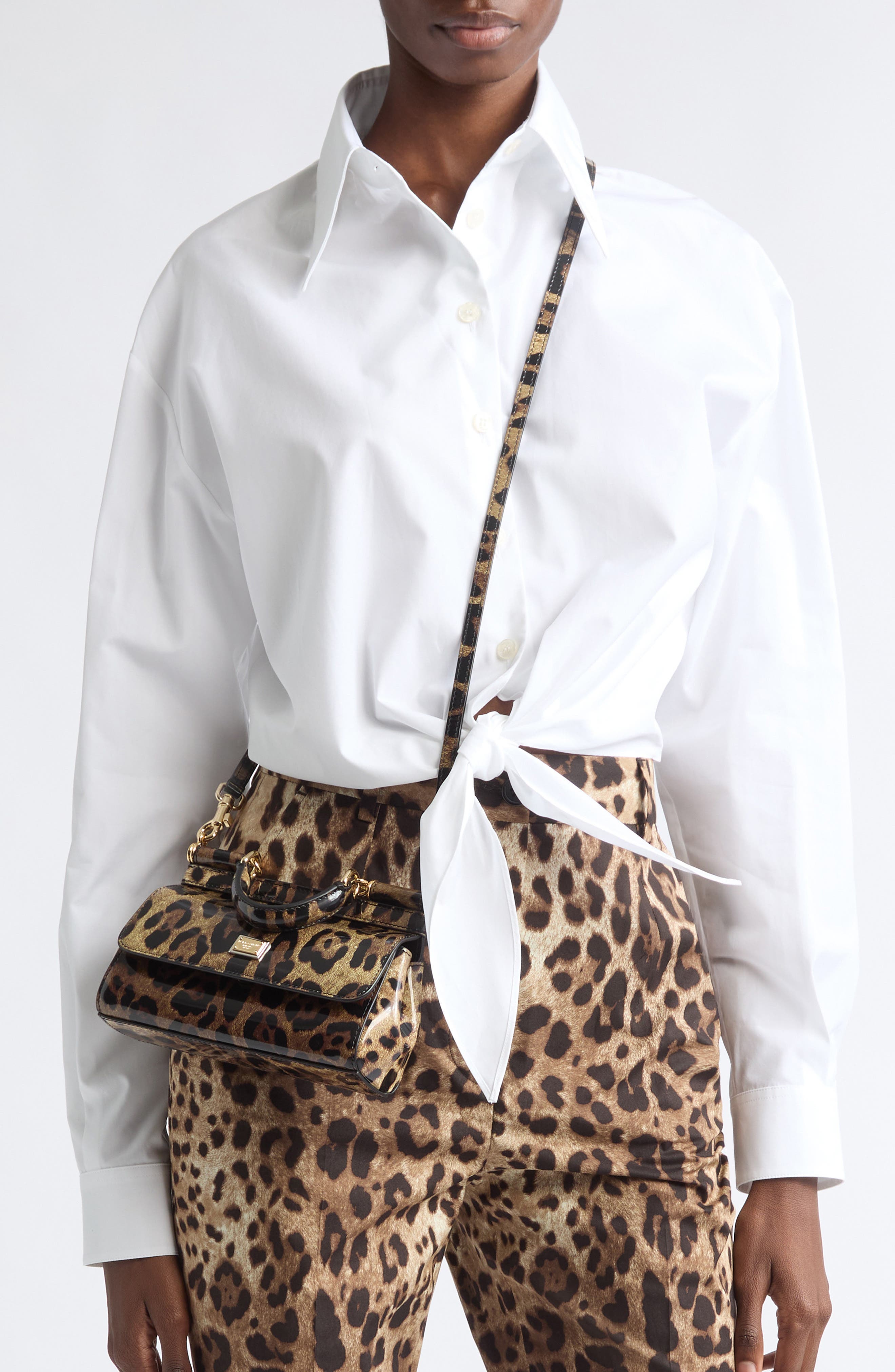 Mini Sicily Leather Top Handle Bag, Alternate, color, LEO