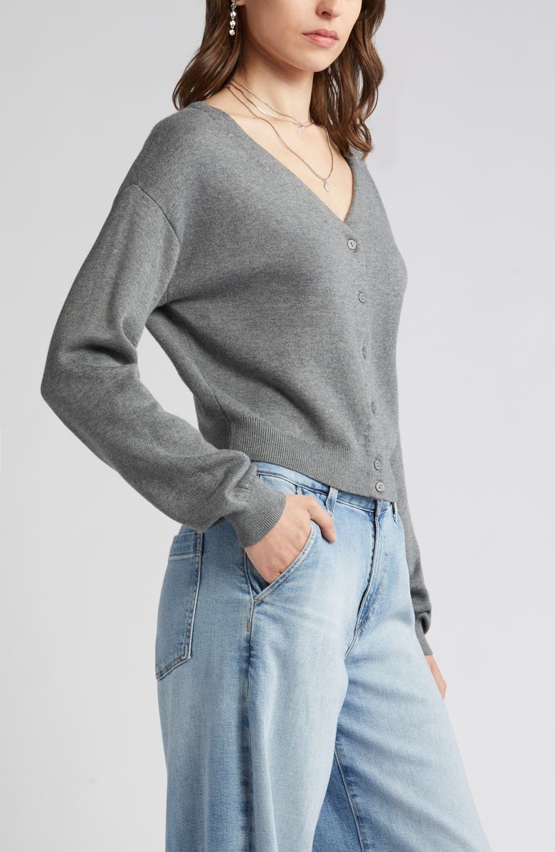 Treasure & Bond V-Neck Cardigan, Alternate, color, 