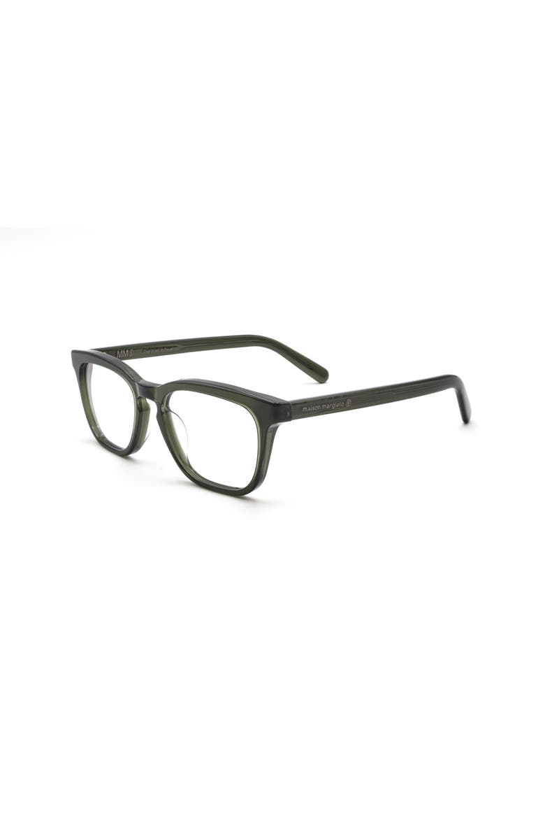52mm Square Optical Glasses, Alternate, color, GREEN