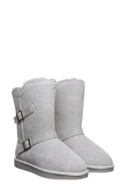 Bearpaw Valerie Faux Shearling Lined Boot In Gray