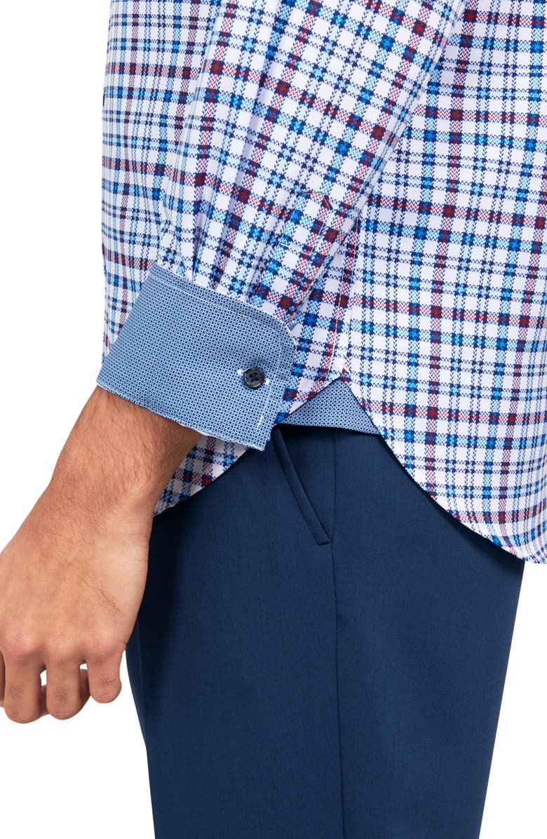 W.R.K Check Performance Dress Shirt, Alternate, color,