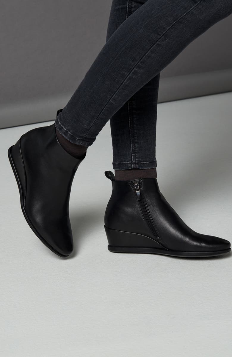 ECCO Shape 45 Wedge Bootie, Alternate, color,