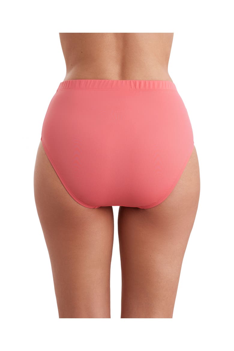 Basic Brief Swimsuit Bottom, Alternate, color, Coral