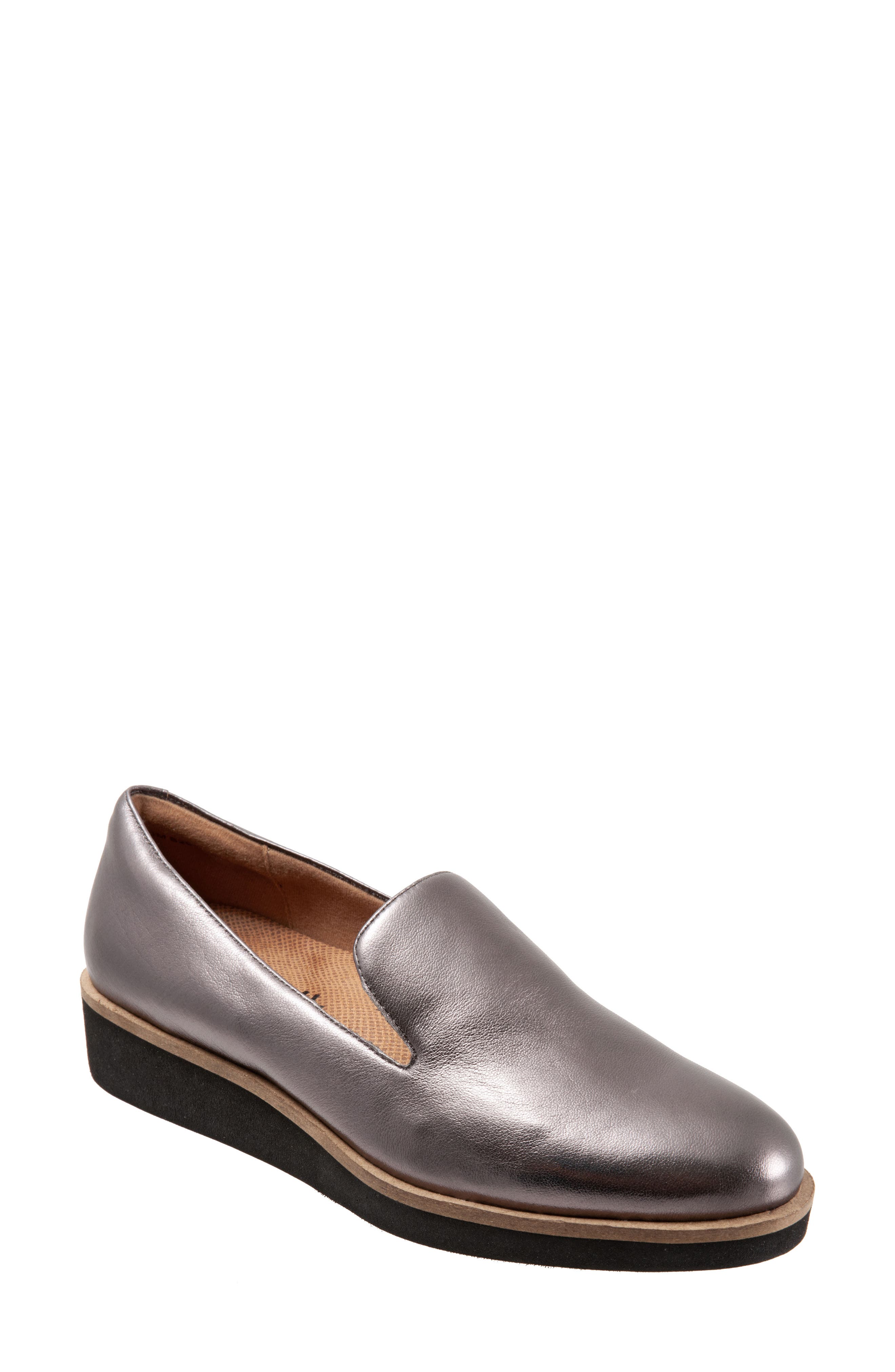 Westport Loafer, Main, color, PEWTER LEATHER