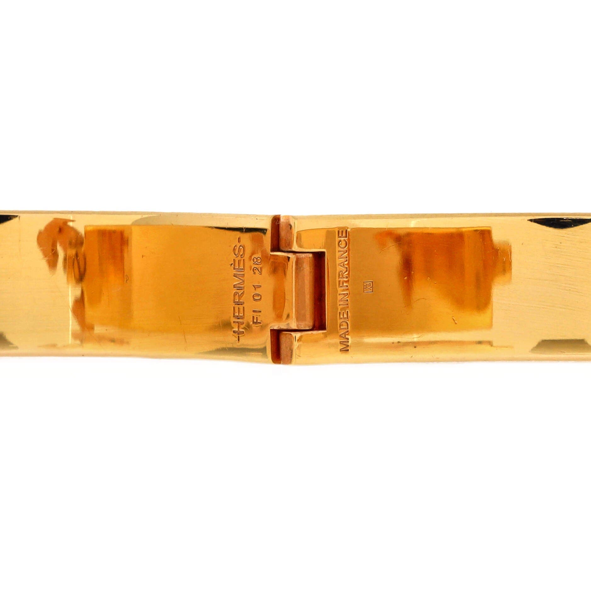Clic H Bracelet Enamel Narrow, Alternate, color, Pink