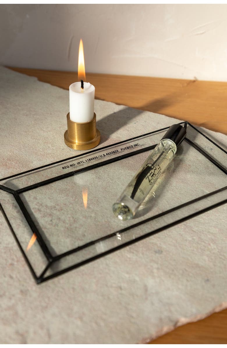 PUEBCO Glass Valet Tray, Alternate, color, Glass