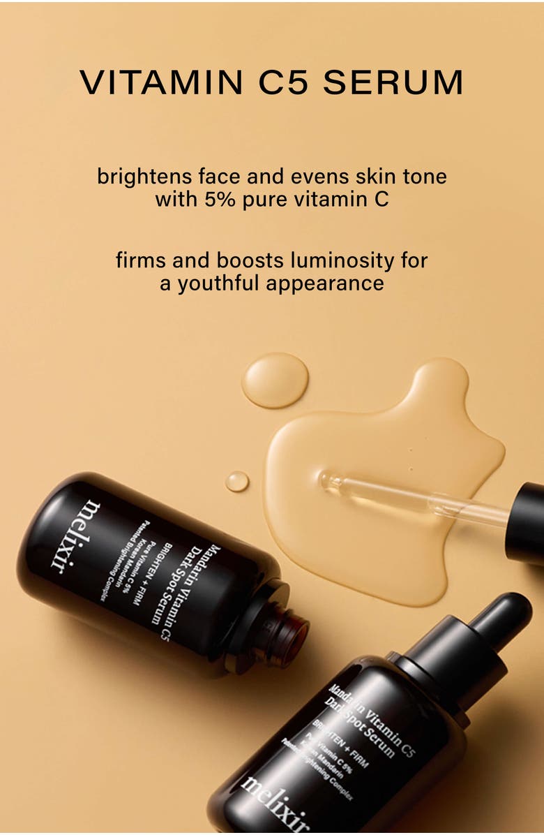 Melixir Mandarin Vitamin C5 Dark Spot Serum, Alternate, color, NO COLOR
