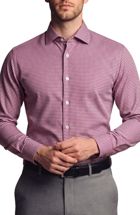 Micro Checked Dress Shirt