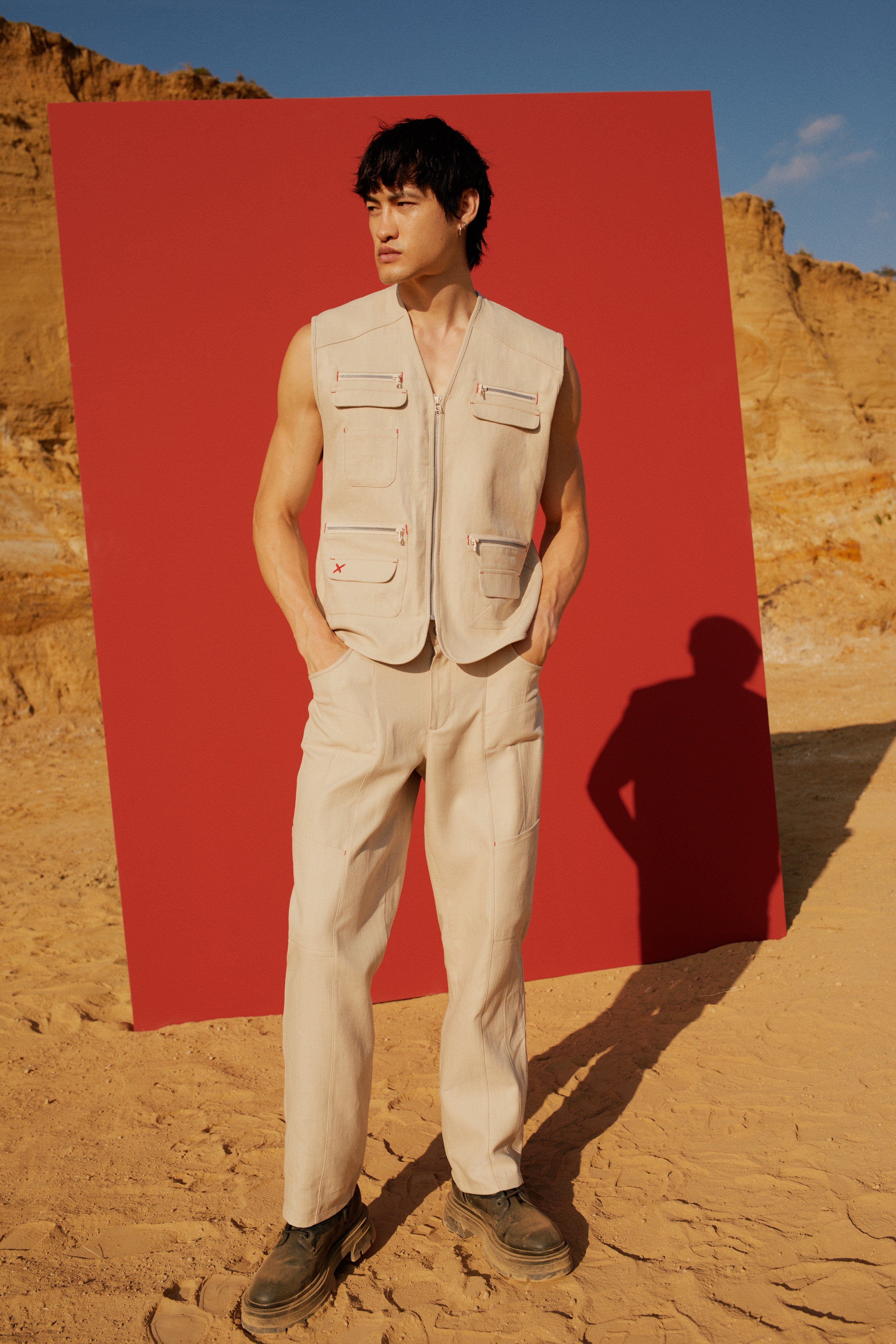 Linen Blend Free Heaven Pant With Pocket - image 2