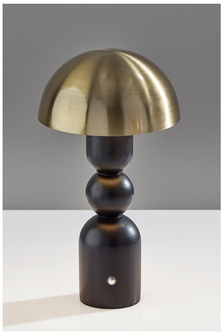 Connie LED Cordless Table Lamp, Alternate, color, BLACK