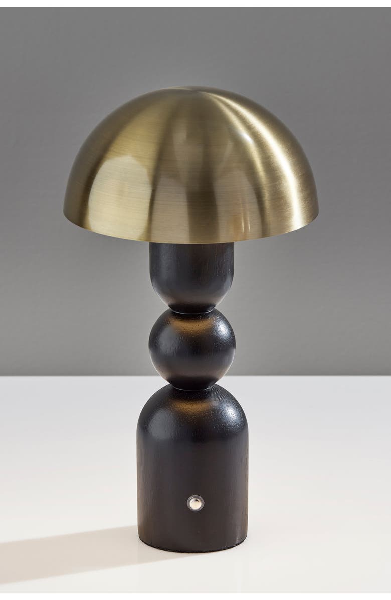 ADESSO LIGHTING Connie LED Cordless Table Lamp, Alternate, color, Black