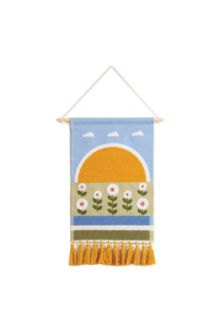 Spring Classroom Tapestry, Main, color, orange