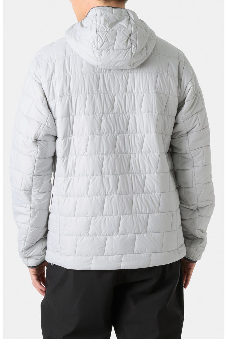 Lifaloft Hooded Insulator Jacket, Alternate, color, GREY FOG
