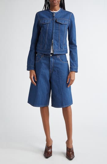 ショートパンツ HAIKURE Bermuda shorts 'Becky fur denim' Haikure New Becky Wide Leg Denim Shorts | Nordstrom