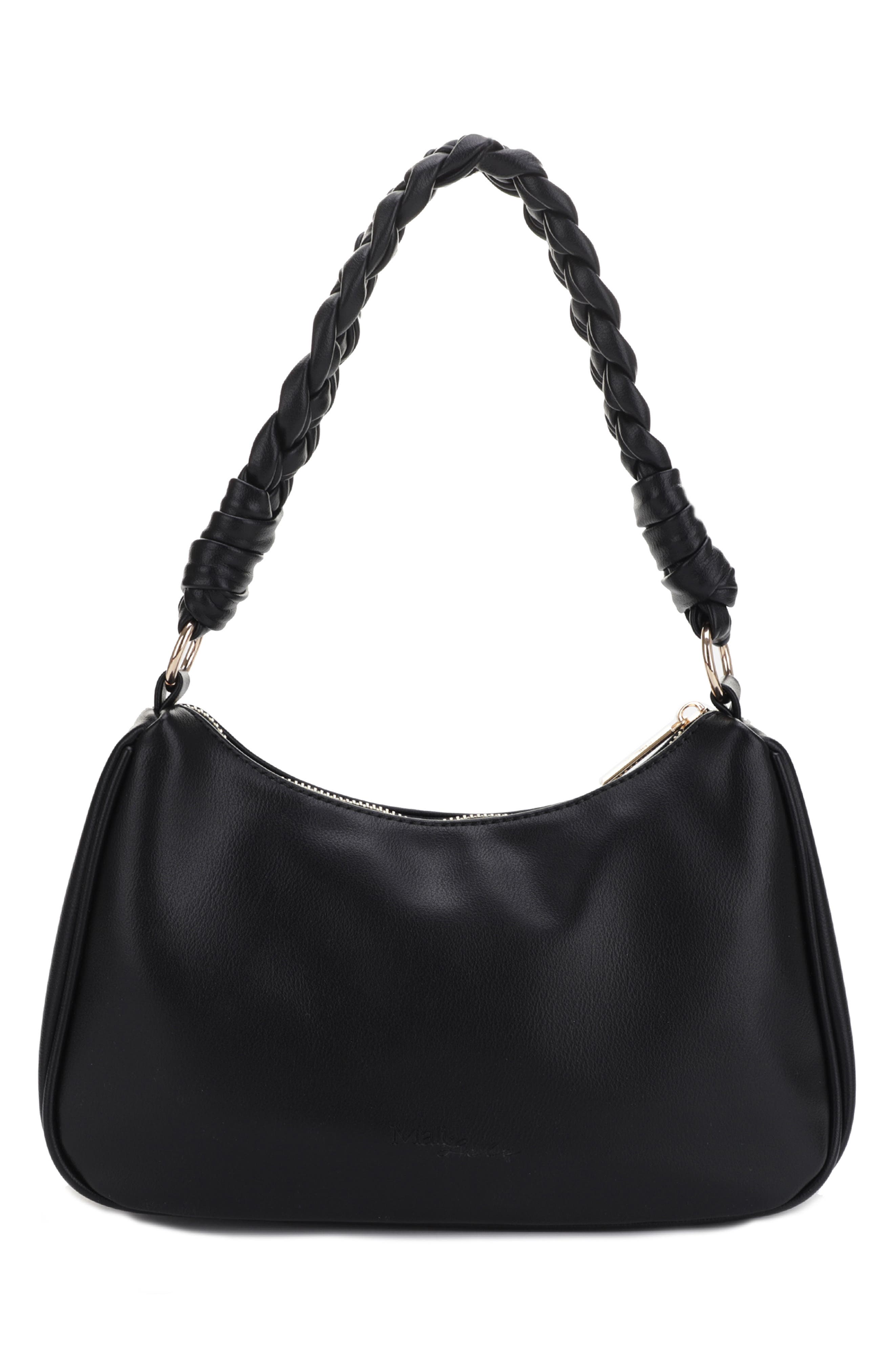 Mali + Lili Sarah Vegan Leather Shoulder Bag, Alternate, color, 
