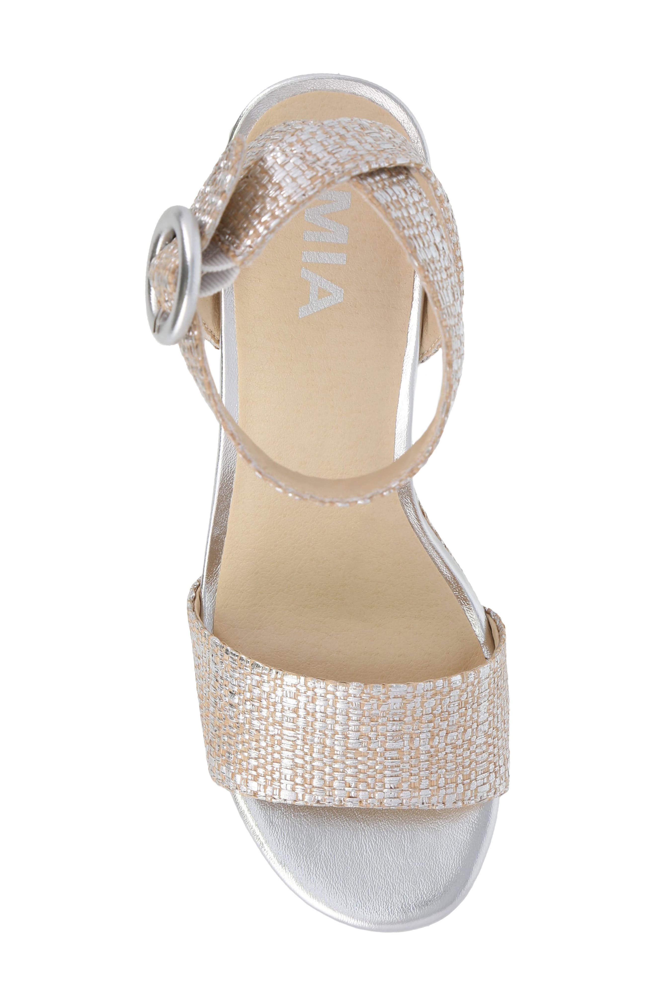 MIA Renee Sandal, Alternate, color, Silver
