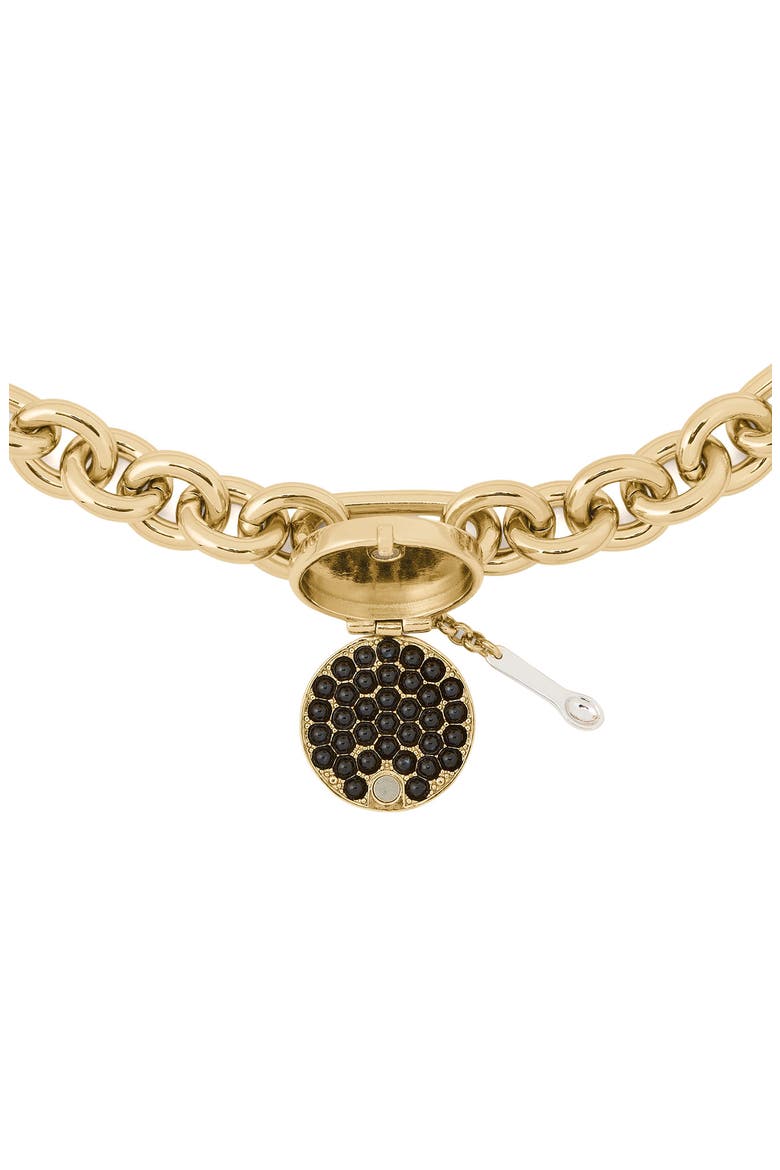 Caviar & Crimson Charm Bracelet, Alternate, color, MULTI