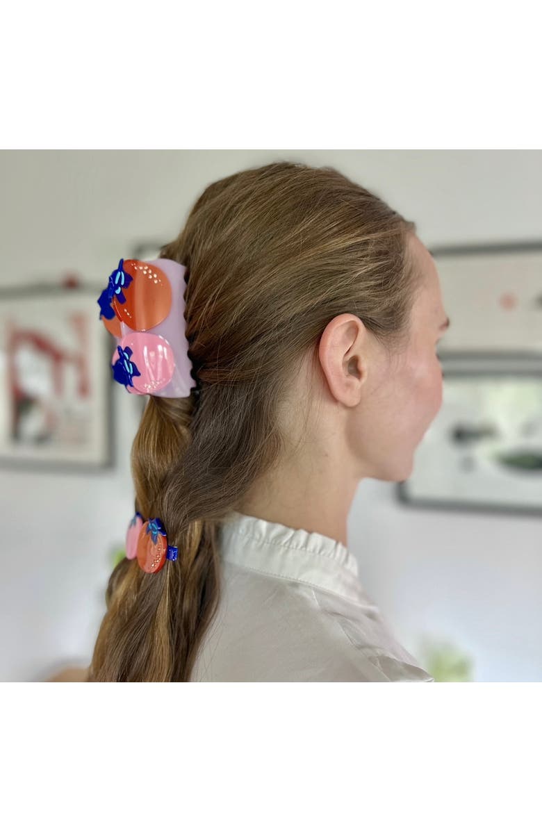 Centinelle Persimmons Hair Claw, Alternate, color, Pink