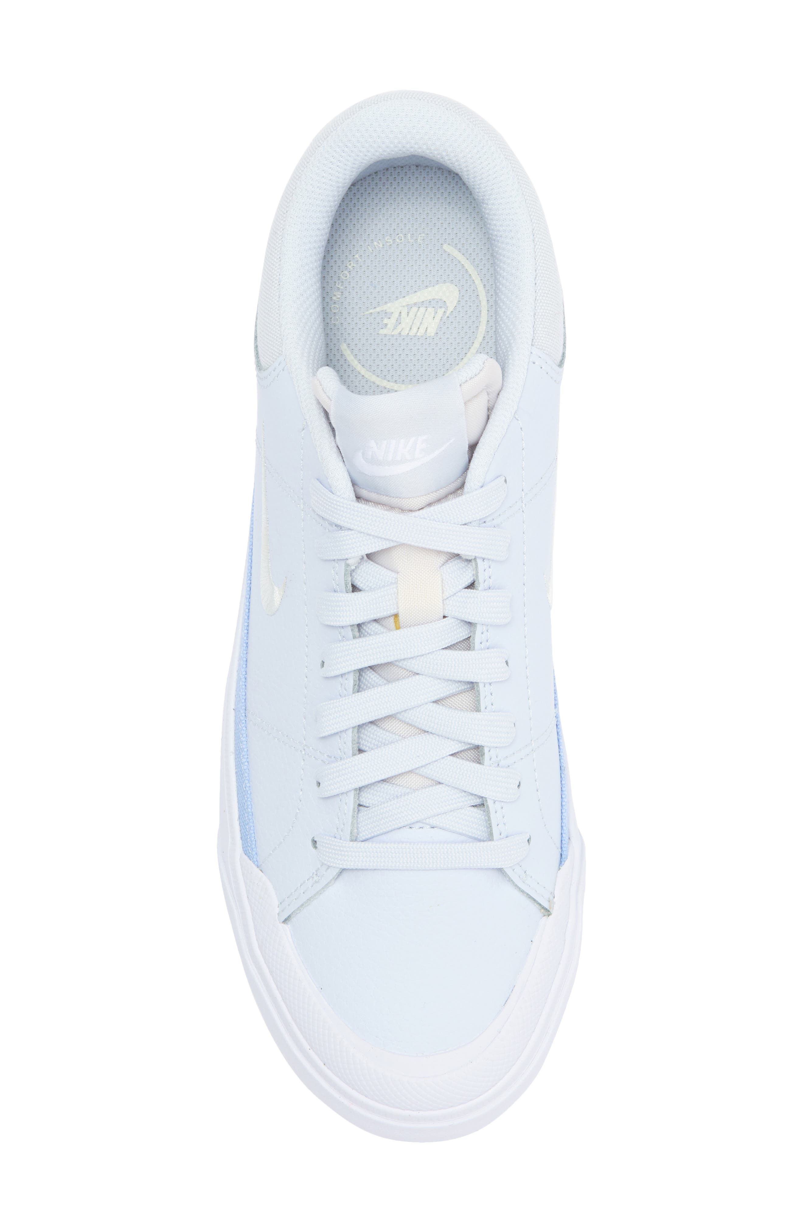 Nike Court Legacy Lift Platform Sneaker, Alternate, color, Grey/ Summit White