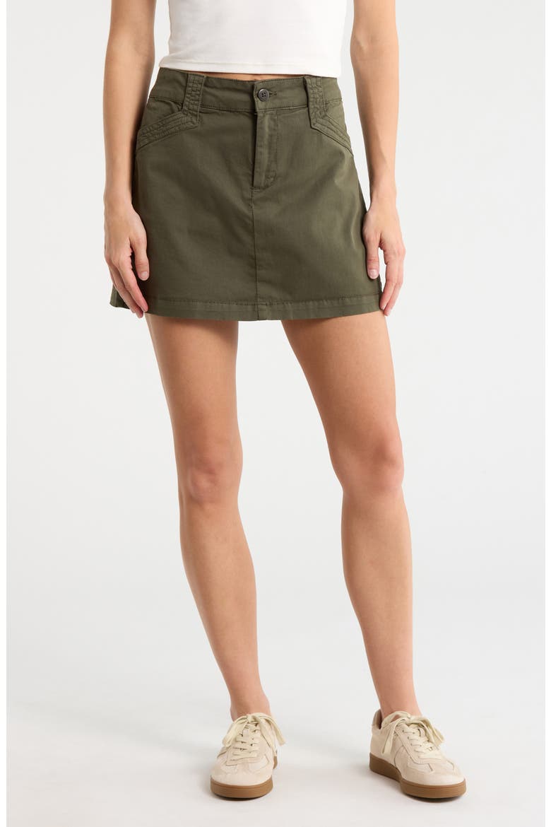 Marcela Miniskirt, Main, color, KALAMATA GREEN