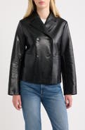 rag & bone Finley Faux Leather Coat