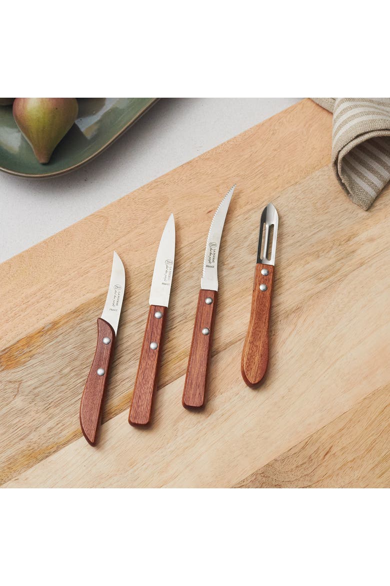La Fourmi Wooden Kitchen Tools - Set of 4, Alternate, color, Natural