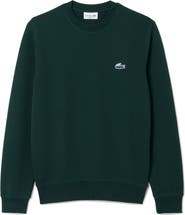 Lacoste Classic Fit Cotton French Terry Sweatshirt